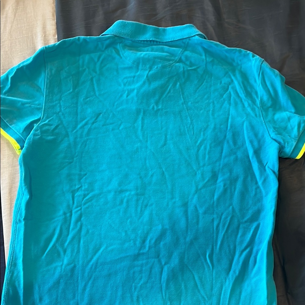 American Eagle Outfitters Blue Polo Shirt - Picture 4 of 4